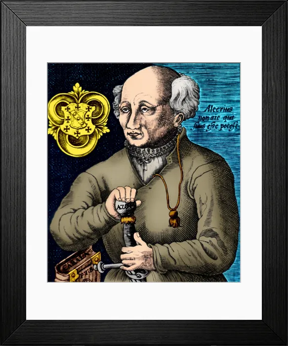 Framed Print : Paracelsus, Swiss Polymath