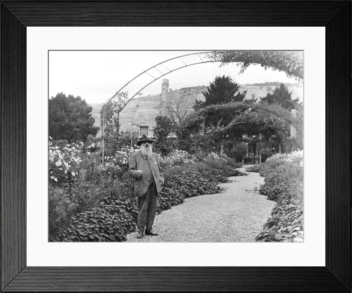 Framed Print : Claude Monet, French Impressionist Painter Framed Print : Claude Monet, French Impressionist Painter
