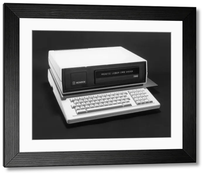 Framed Print : Accounting Machine Framed Print : Accounting Machine