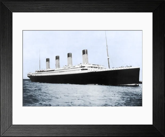 Framed Print : RMS Titanic, 1912