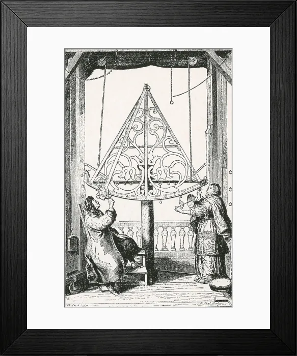 Framed Print : Johannes Hevelius, Polish Astronomer