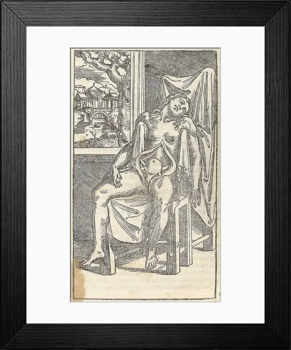 Framed Print : Jacopo Berengario da Carpi, Anatomy Framed Print : Jacopo Berengario da Carpi, Anatomy