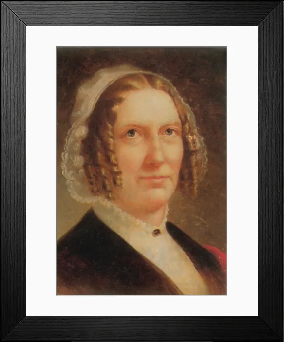 Framed Print : Abigail Fillmore, First Lady