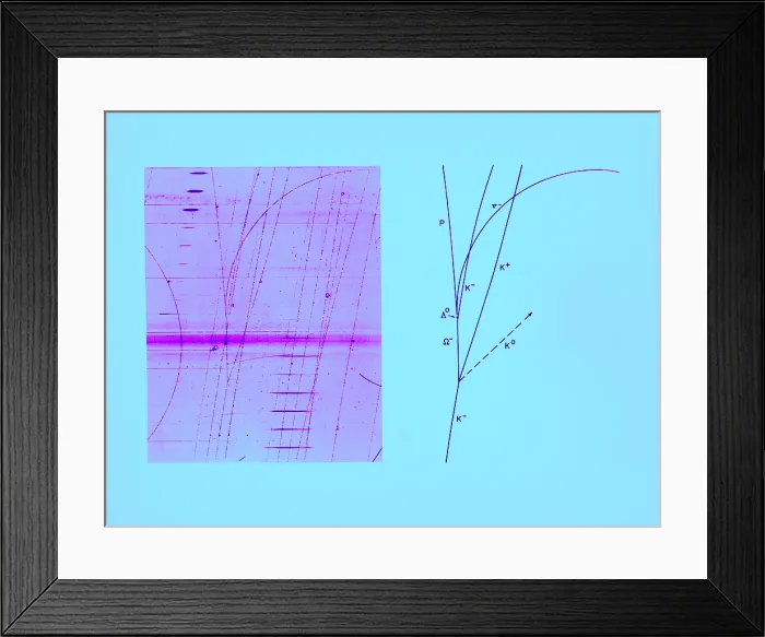 Framed Print : Omega Particle, 3rd Observation
