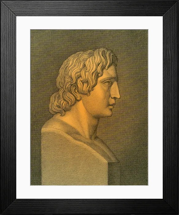 Framed Print : Alexander the Great, Greek King of Macedon Framed Print : Alexander the Great, Greek King of Macedon