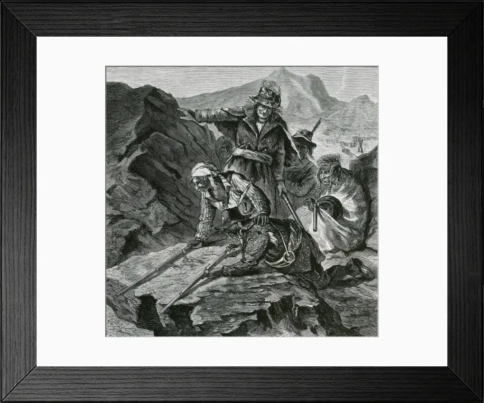 Framed Print : Modoc War, 1873 Framed Print : Modoc War, 1873