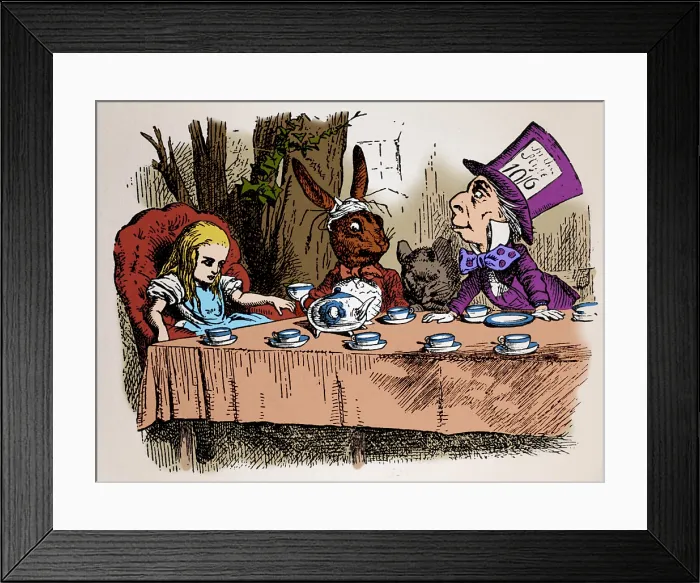 Framed Print : Alice in Wonderland