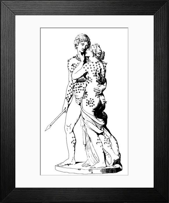 Framed Print : Bloodletting Sites, Adonis and Venus, 1859 Framed Print : Bloodletting Sites, Adonis and Venus, 1859