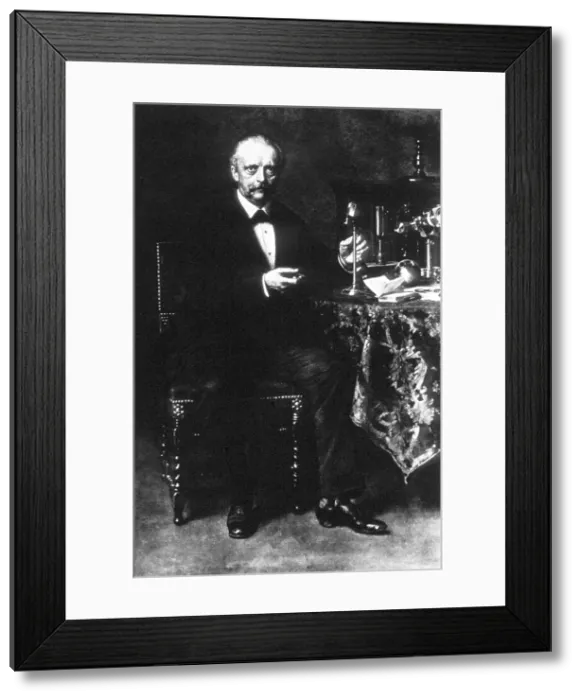 Framed Print : Hermann von Helmholtz, German Polymath Framed Print : Hermann von Helmholtz, German Polymath