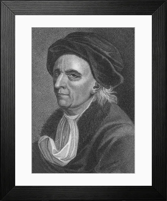 Framed Print : Leonhard Euler, Swiss Mathematician