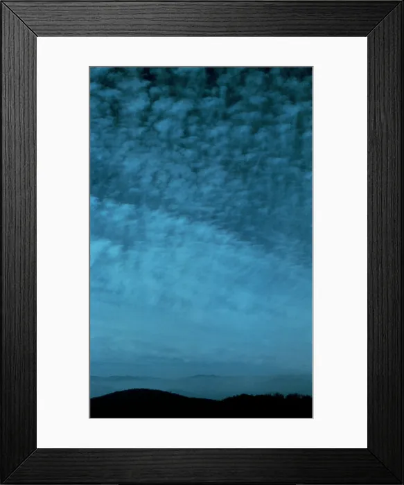 Framed Print : Virga Clouds