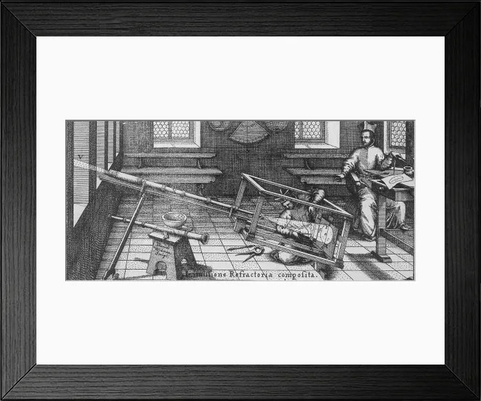 Framed Print : Christoph Scheiner, German Astronomer