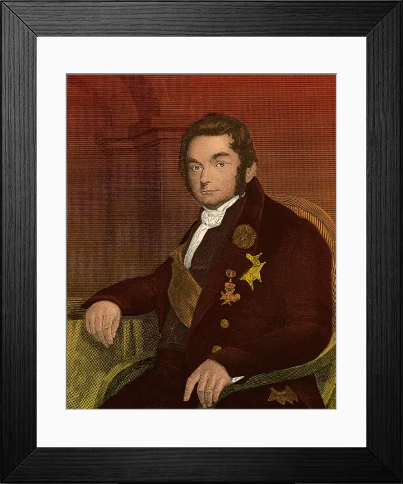 Framed Print : Jons Jacob Berzelius, Father of Swedish Chemistry Framed Print : Jons Jacob Berzelius, Father of Swedish Chemistry