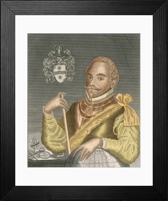 Framed Print : Francis Drake, English Explorer Framed Print : Francis Drake, English Explorer