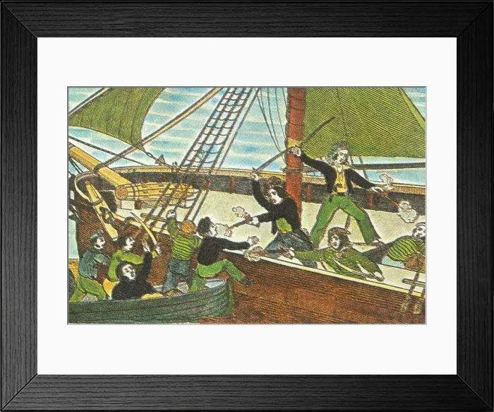Framed Print : Mary Read and Anne Bonny, 18th Century Pirates Framed Print : Mary Read and Anne Bonny, 18th Century Pirates