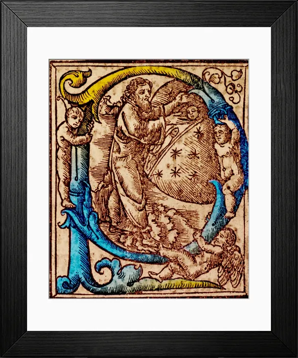 Framed Print : Creation, Giunta Pontificale, 1520 Framed Print : Creation, Giunta Pontificale, 1520