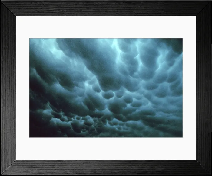 Framed Print : Mammatus Clouds Framed Print : Mammatus Clouds