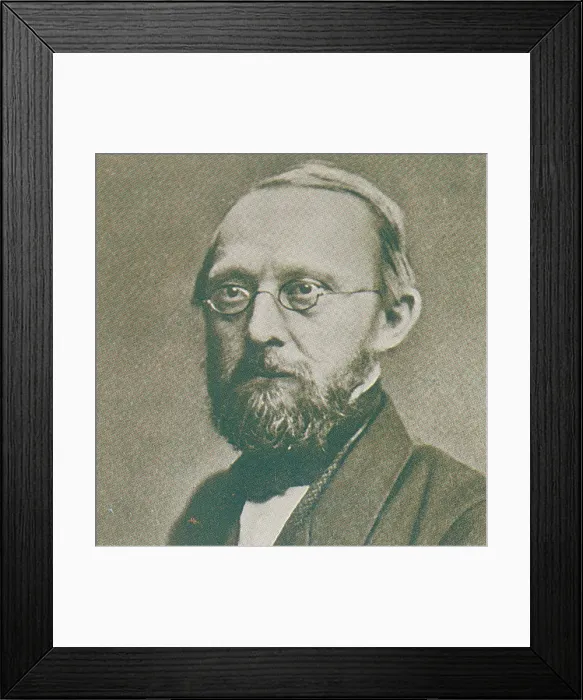 Framed Print : Rudolph Virchow, German Polymath Framed Print : Rudolph Virchow, German Polymath
