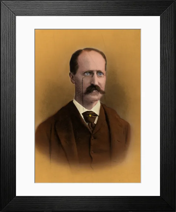 Framed Print : Henry Rowland, American Physicist Framed Print : Henry Rowland, American Physicist