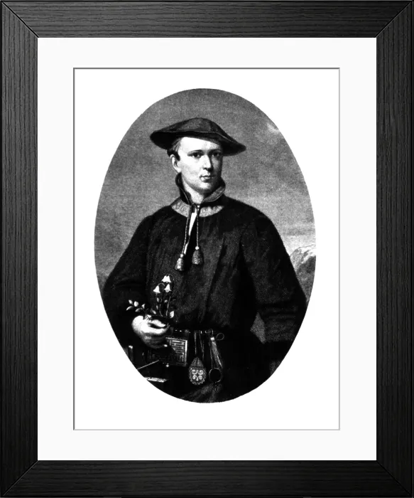 Framed Print : Carl Linnaeus, Swedish Botanist Framed Print : Carl Linnaeus, Swedish Botanist