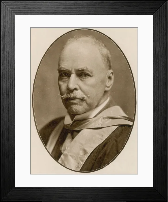 Framed Print : Ronald Ross, British Polymath Framed Print : Ronald Ross, British Polymath