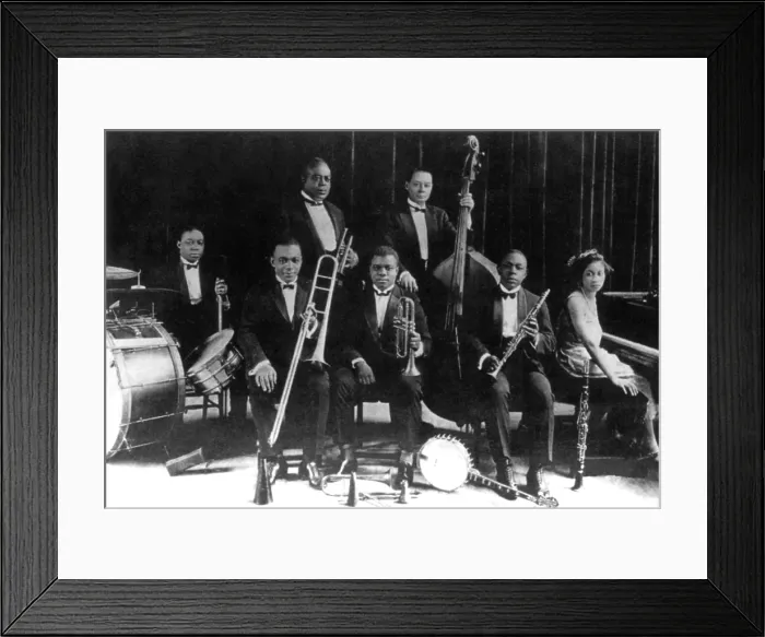 Framed Print : King Oliver's Creole Jazz Band in Chicago Framed Print : King Oliver's Creole Jazz Band in Chicago