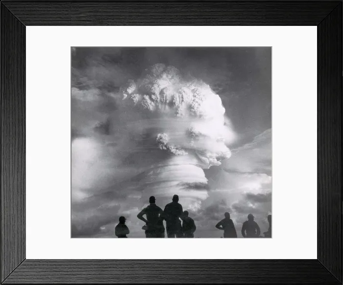 Framed Print : Nuclear Detonation Framed Print : Nuclear Detonation