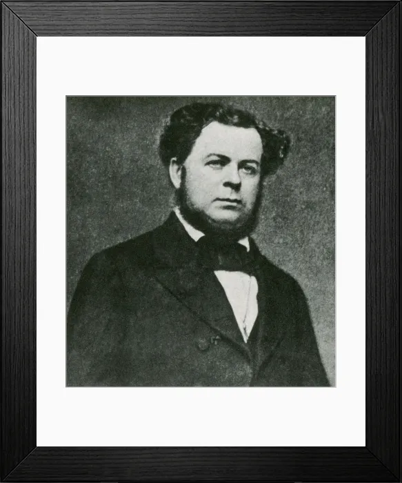 Framed Print : Stephen Mallory, American Politician Framed Print : Stephen Mallory, American Politician