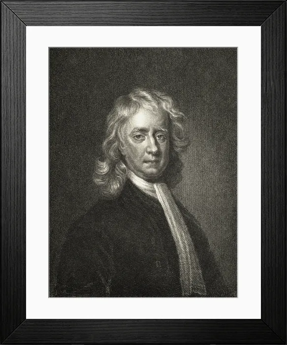 Framed Print : Isaac Newton, English Polymath Framed Print : Isaac Newton, English Polymath