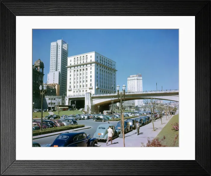 Framed Print : Sao Paolo, Brazil, 1940s Framed Print : Sao Paolo, Brazil, 1940s