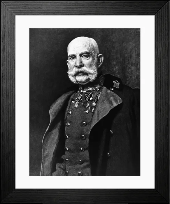 Framed Print : Franz Joseph I, Emperor of Austria Framed Print : Franz Joseph I, Emperor of Austria