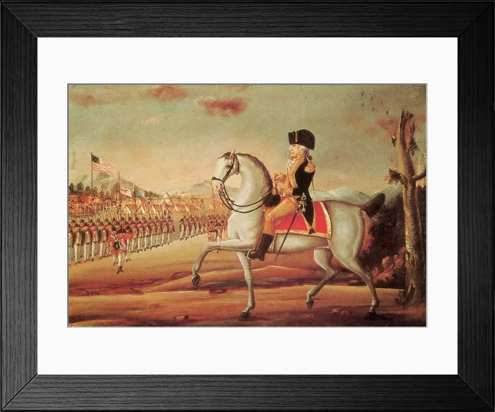 Framed Print : General Washington, Whiskey Rebellion, 1794 Framed Print : General Washington, Whiskey Rebellion, 1794