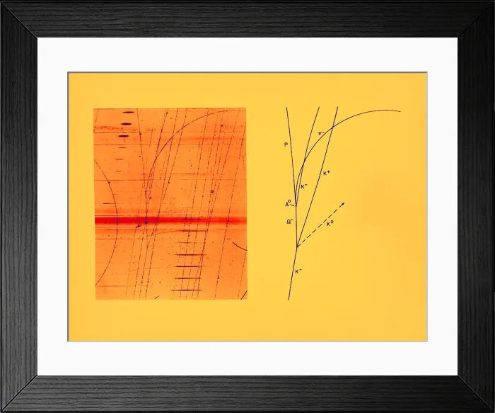 Framed Print : Omega Particle, 3rd Observation Framed Print : Omega Particle, 3rd Observation