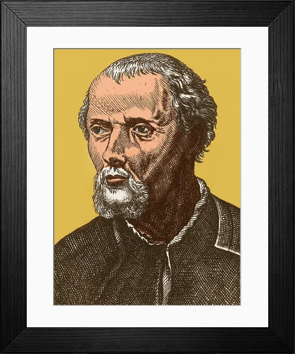 Framed Print : Paracelsus, Swiss Polymath