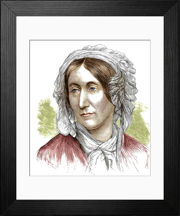 Framed Print : Mary Somerville, Scottish Polymath Framed Print : Mary Somerville, Scottish Polymath