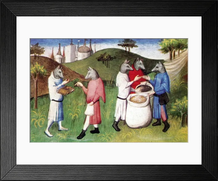 Framed Print : Dog-Headed Men of the Andaman Islands Framed Print : Dog-Headed Men of the Andaman Islands
