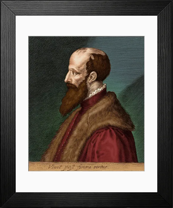 Framed Print : John Caius, English Physician Framed Print : John Caius, English Physician