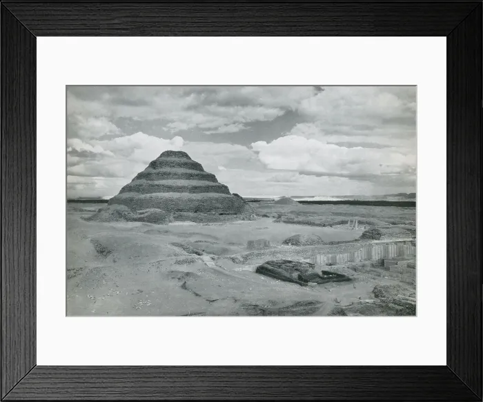 Framed Print : Pyramid of Djoser