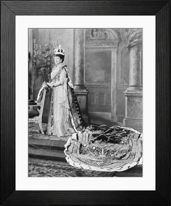 Framed Print : Queen Alexandra, 1902