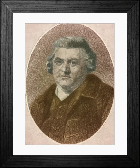Framed Print : Thomas Warton, English Poet Laureate Framed Print : Thomas Warton, English Poet Laureate