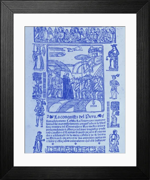 Framed Print : Atahualpa, Last Emperor of the Incan Empire Framed Print : Atahualpa, Last Emperor of the Incan Empire