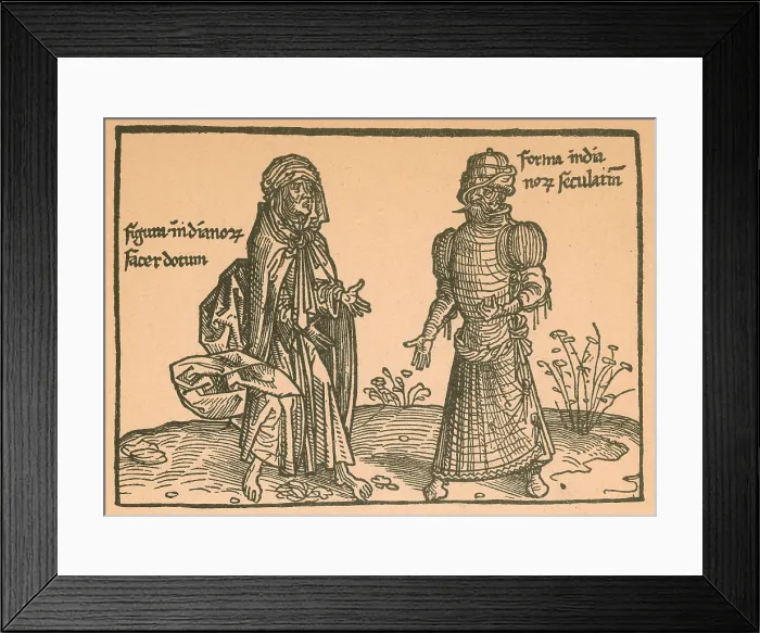 Framed Print : Itinerary to the Holy Land, 1486