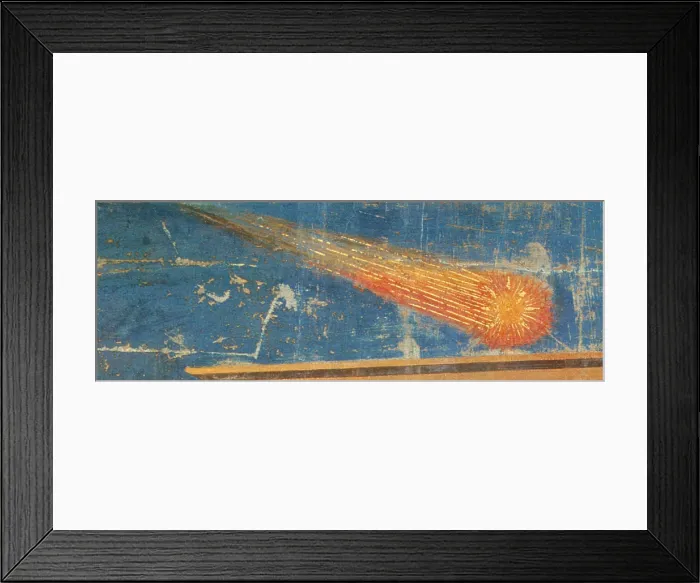 Framed Print : Halley's Comet, 1301