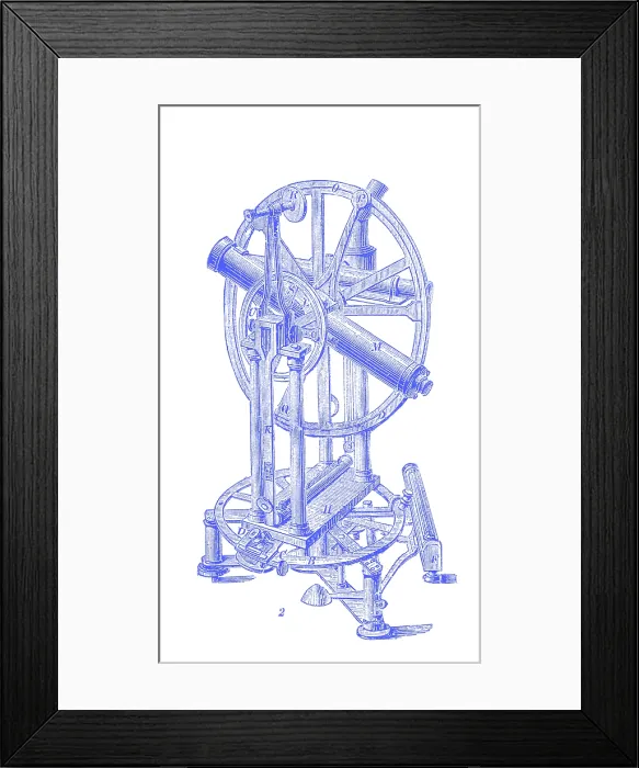 Framed Print : Transit Instrument Framed Print : Transit Instrument