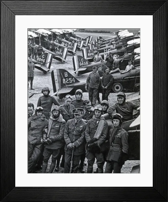 Framed Print : WWI, No. 1 RAF Squadron, 1918