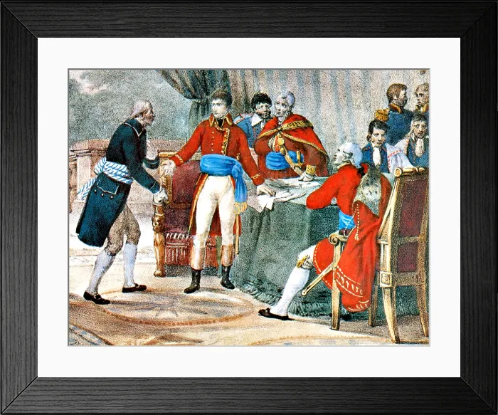 Framed Print : Louisiana Purchase, 1803 Framed Print : Louisiana Purchase, 1803