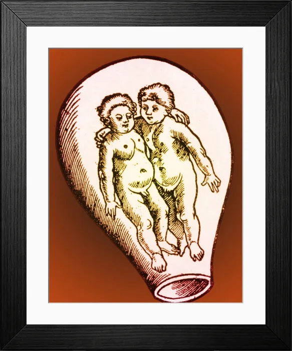 Framed Print : Preformationism, 18th Century