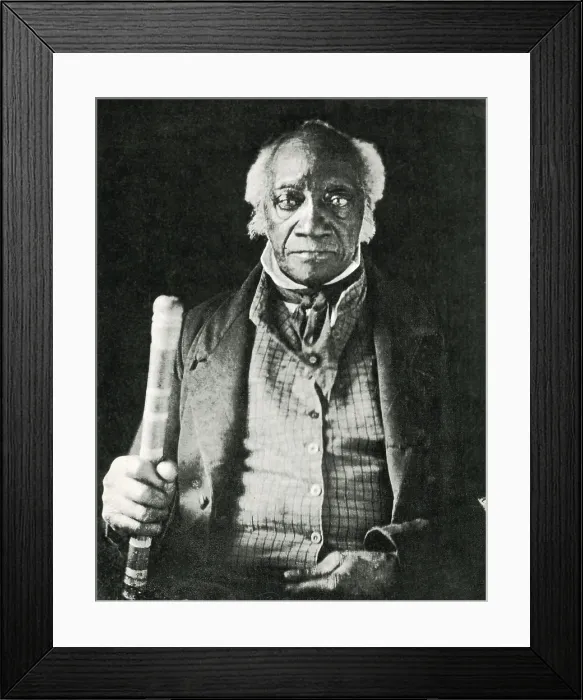 Framed Print : Caesar, Last Slave in New York Framed Print : Caesar, Last Slave in New York
