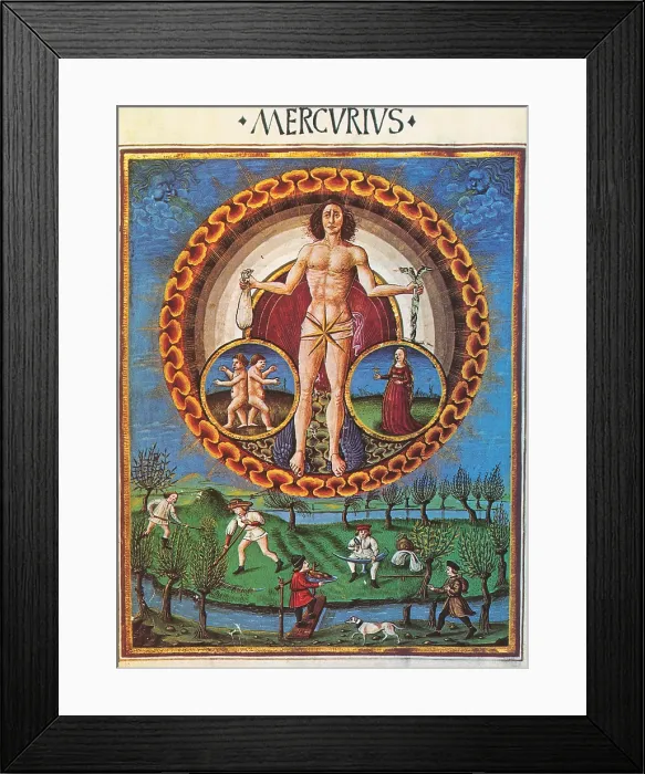 Framed Print : Mercury Rules Virgo Framed Print : Mercury Rules Virgo