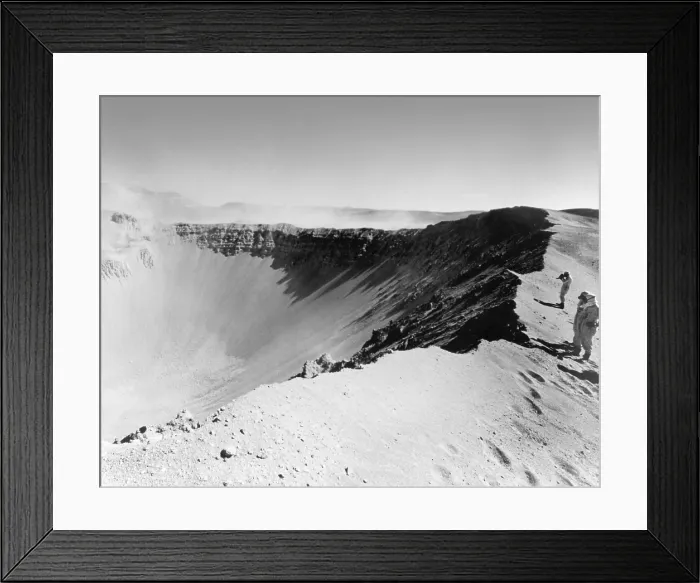 Framed Print : Operation Plowshare, Sedan Crater